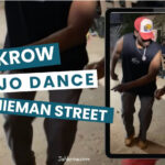 Jahkrow Baajo dance on the street of Kwashieman